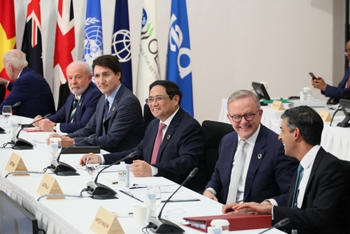 Chuyến tham dự Hội nghị thượng đỉnh G7 mở rộng và làm việc tại Nhật Bản của Thủ tướng Phạm Minh Chính thành công tốt đẹp